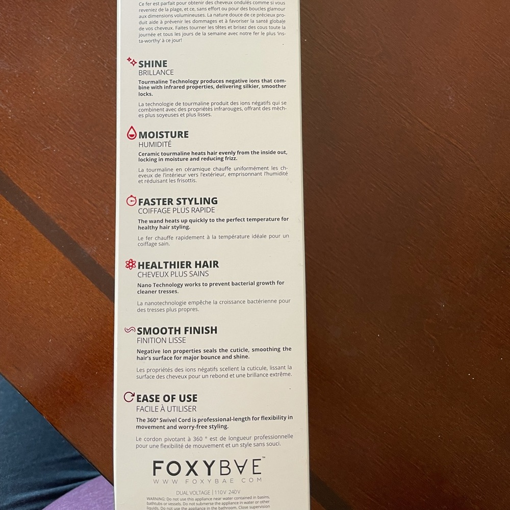 Foxybae Curling Iron - Picture 4 of 4